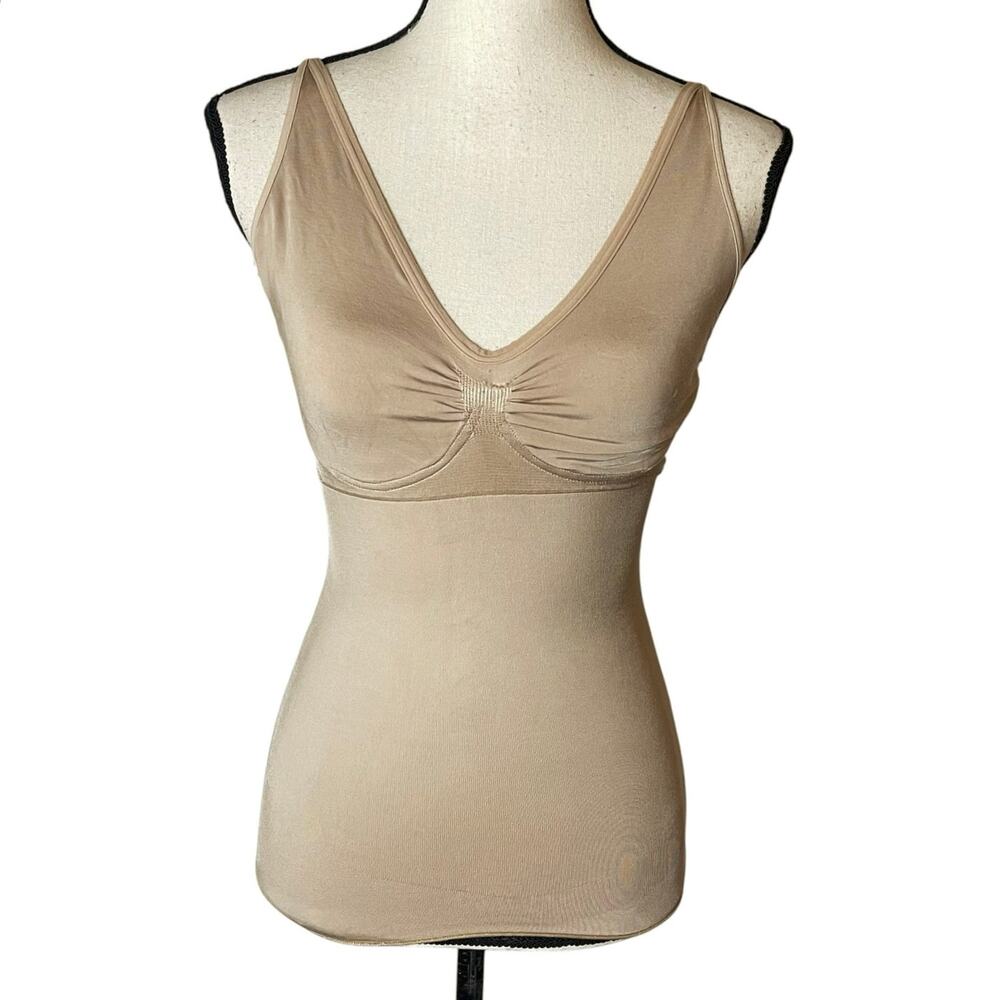 Spanx Slim Cognito Body Shaping Nude Camisole Size Large Shapewear Sliming